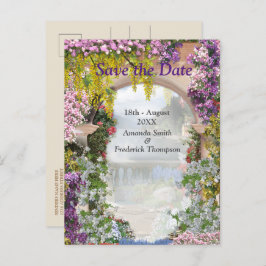 国イタリアンの家庭アウトドア 案内ポストカード