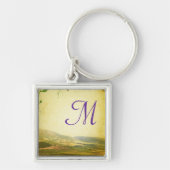 国イタリアン側ワイナリーキーチェーン キーホルダー (正面)