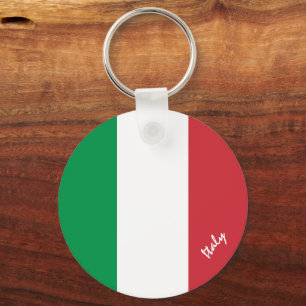 国イタリアン旗とイタリアの休日,愛国者/スポーツ キーホルダー