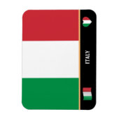 国イタリアン旗イタリアン旅行/イタリア マグネット (縦)