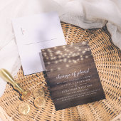 国エレガントの結婚式の計画のスクリプト変更 インビテーションポストカード