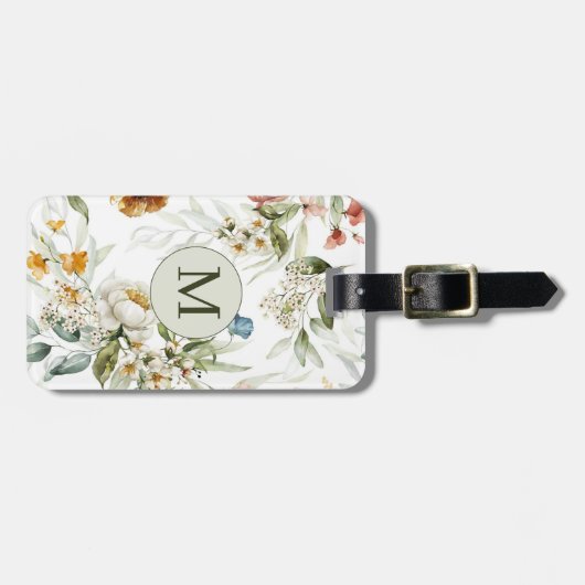 国エレガントフローラ両面 ラゲッジタグ (正面横)