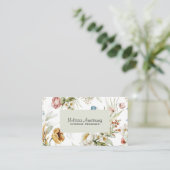 国エレガントフローラ両面 名刺 (スタンド正面)