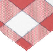 国エレガント側ピクニックホワイトレッド市松模様に テーブルクロス (アングル)