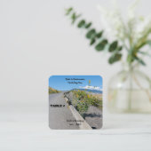 国カジュアル西の道路のフラワーテーブル番号 エンクロージャーカード (スタンド正面)