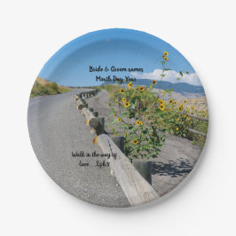 国カジュアル西山道花壇 ペーパープレート