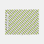 国カスタム国の国旗 フリースブランケット (正面(横))