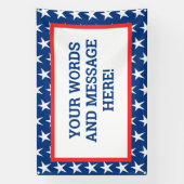 国カスタム国旗 横断幕 (縦)