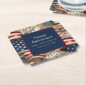 国カスタム際除パーティー ペーパーコースター (アングル)