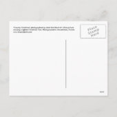 国クリスマスピックアップトラッククリスマスポストカード シーズンポストカード (裏面)