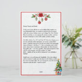 国クリスマス家族ニュースレターBoth Side 便箋 (スタンド正面)