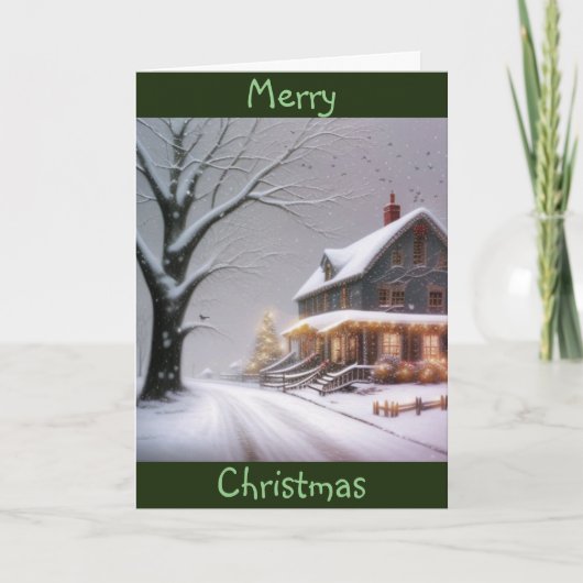 国クリスマス カード (正面)