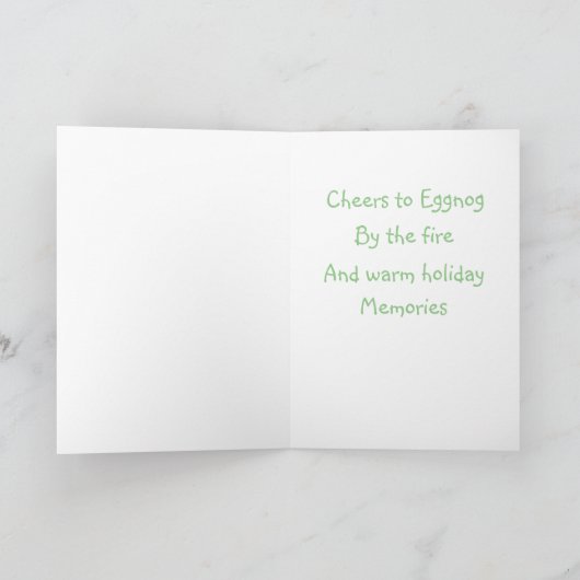 国クリスマス カード (内部)