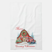国クリスマス キッチンタオル (縦)