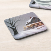 国クリスマス コースター (左側)