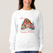 国クリスマス スウェットシャツ (正面)