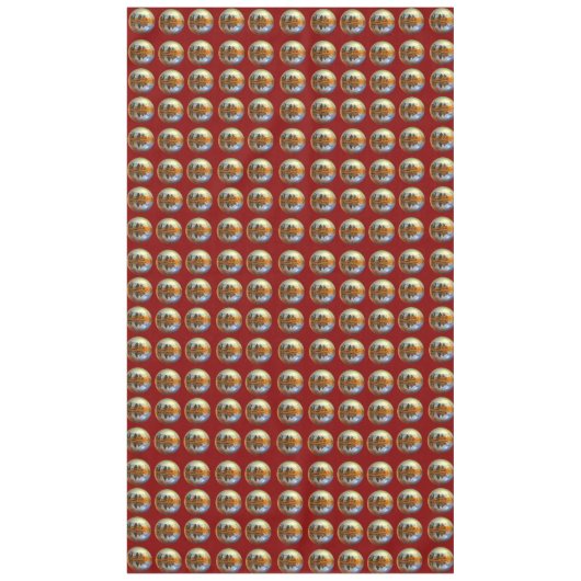 国クリスマス テーブルクロス (正面)