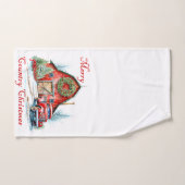 国クリスマス ハンドタオル (ハンドタオル)