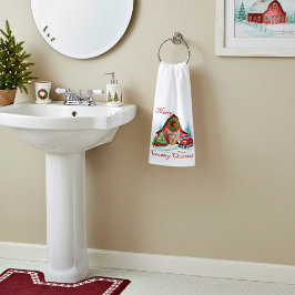 国クリスマス ハンドタオル