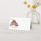 国クリスマス プレイスカード (正面)