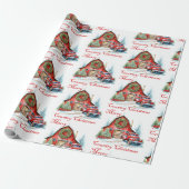 国クリスマス ラッピングペーパー (アンロールド)