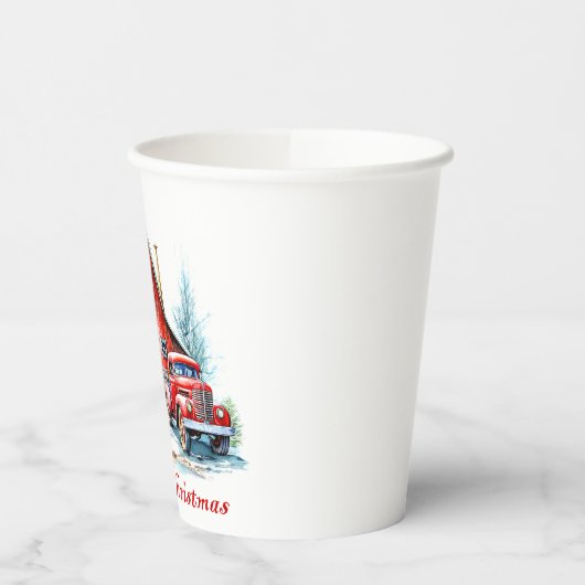 国クリスマス 紙コップ (左)