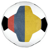 国グランジ旗 サッカーボール (回転)