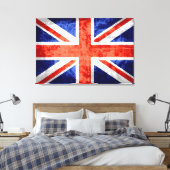 国グランジ統一された旗3 キャンバスプリント (インサイチュ (寝室))