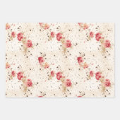 国コテージフローラ包装紙 ラッピングペーパーシート (正面2)