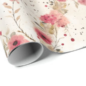 国コテージフローラ包装紙 ラッピングペーパー (ロールコーナー)