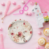 国コテージフローラ紙パーティープレート ペーパープレート (パーティー)