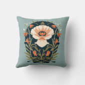 国コテージフローラ クッション (裏面)