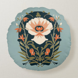 国コテージフローラ ラウンドクッション