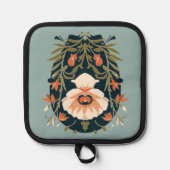 国コテージフローラ 鍋敷き (正面)