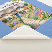 「国コテージ」 シェルパブランケット (3/4)