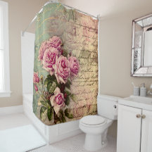 国シックフランスの，みすぼらしいシック，ピンクのバラ，フローラ