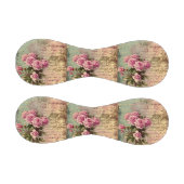 国シックフランスの,みすぼらしいシック,ピンクのバラ,フローラ 野球ボール (パネル)