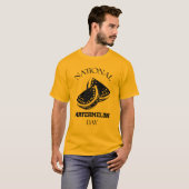 国スイカの日標識 Tシャツ (正面フル)
