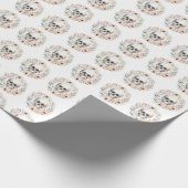 国スカルリース包装紙 ラッピングペーパー (角)