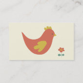 国スタイルの名刺 名刺 (裏面)