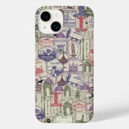 国スタンプ_モバイルケース Case-Mate iPhone 14ケース