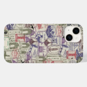 国スタンプ_モバイルケース Case-Mate iPhoneケース (裏面 (横))