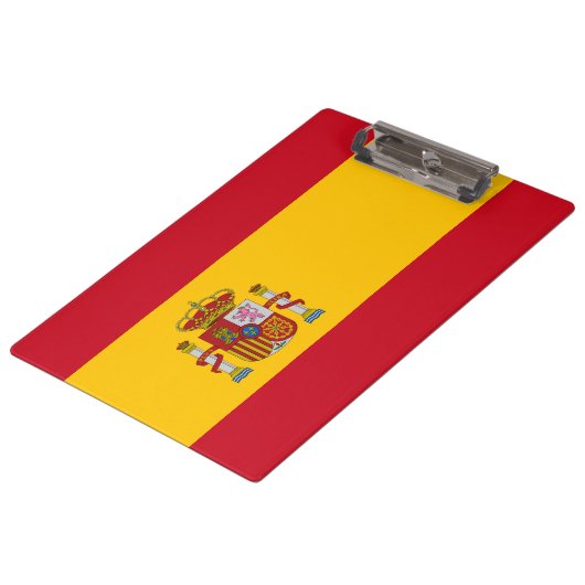 国スペインの旗（スペイン） クリップボード (アングル)