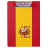 国スペインの旗（スペイン） クリップボード (正面)