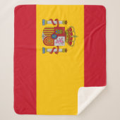 国スペインの旗(スペイン) シェルパブランケット (正面)