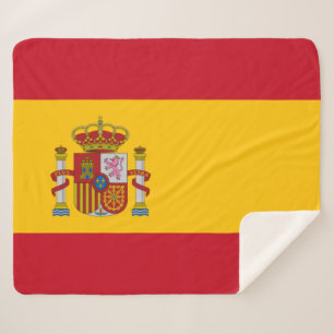 国スペインの旗(スペイン) シェルパブランケット
