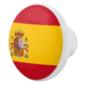 国スペインの旗（スペイン） セラミックノブ (右)