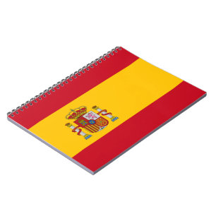 国スペインの旗(スペイン) ノートブック