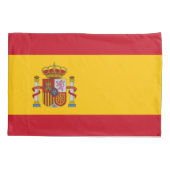 国スペインの旗(スペイン) 枕カバー (裏面-左)