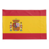 国スペインの旗(スペイン) 枕カバー (裏面-右)